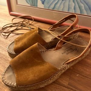 Free people Gairmo espadrille sandals size 41